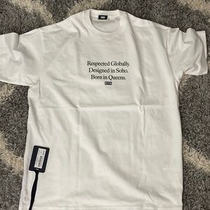 Kith Respected SS Tee Size Small White NWTs